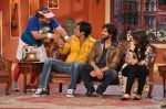 Sonakshi Sinha, Shahid Kapoor, Sonu Sood on the sets of Comedy Nights with Kapil in Mumbai on 4th Dec 2013